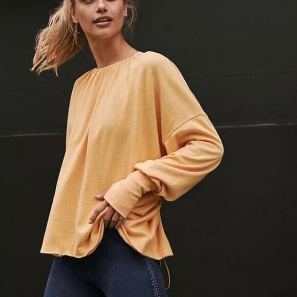 NEW Free People Fp Movement Rundown Tunic Top Open Back Oversized Slouchy, XS - Picture 3 of 16